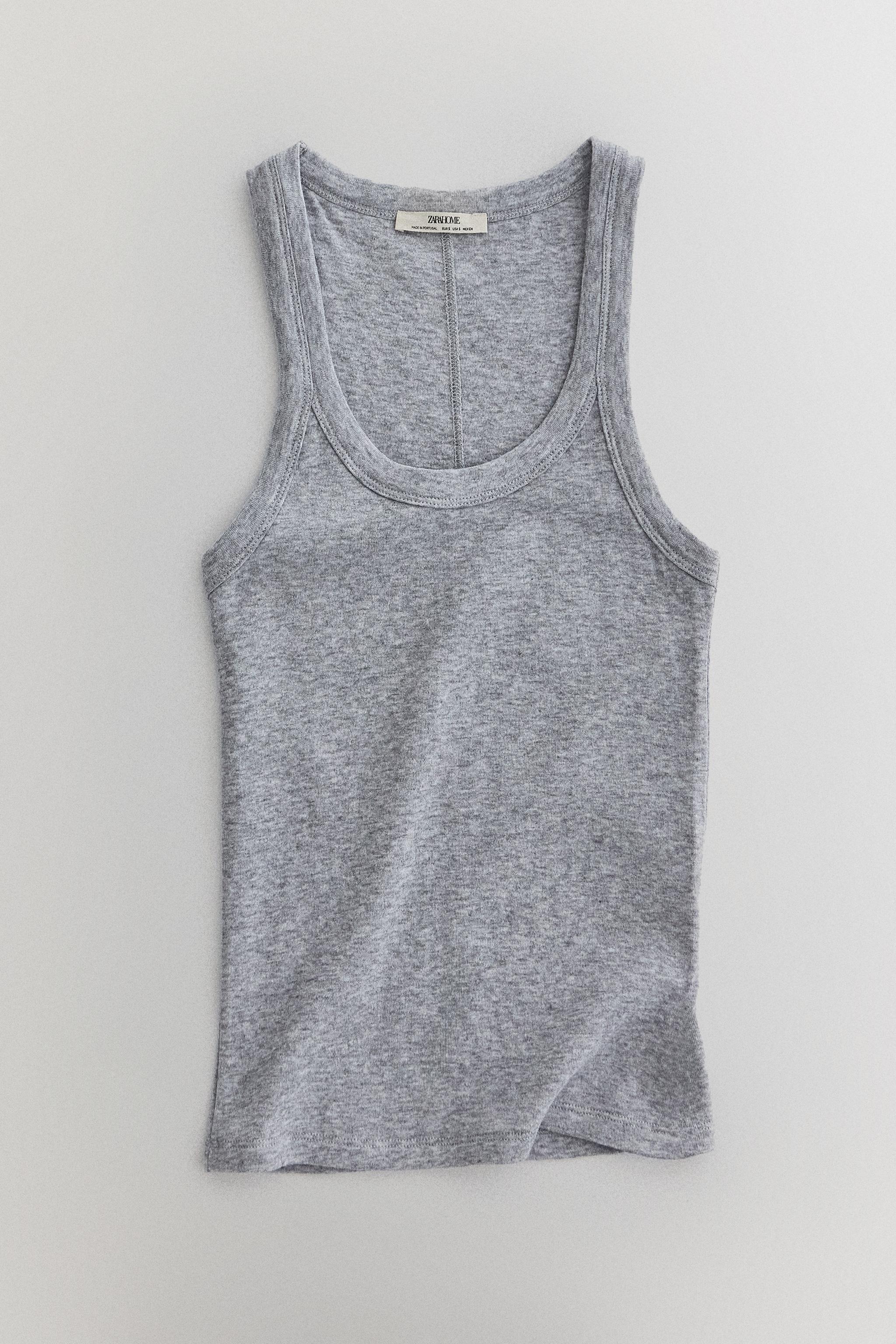 TANK TOP UNI COTON