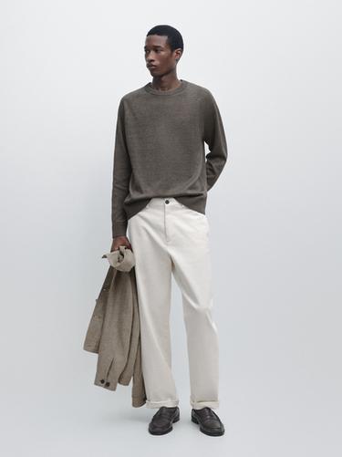 Zara Cotton blend knit sweater - 843 - Image 0