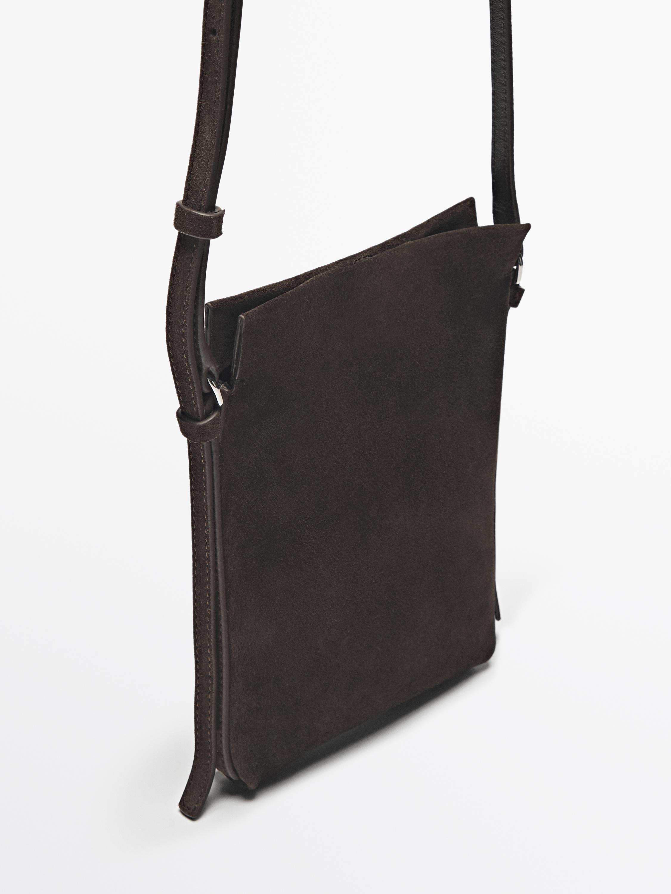 Zara mini leather bag hotsell