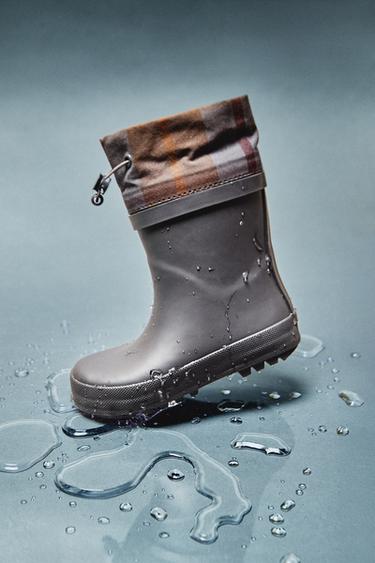 CHILDREN'S WELLIES - Dark Grey by Zara - Image 6