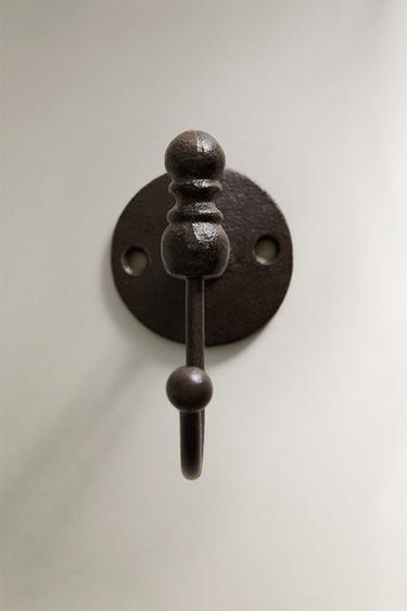 CAST IRON HOOK - Black by Zara
