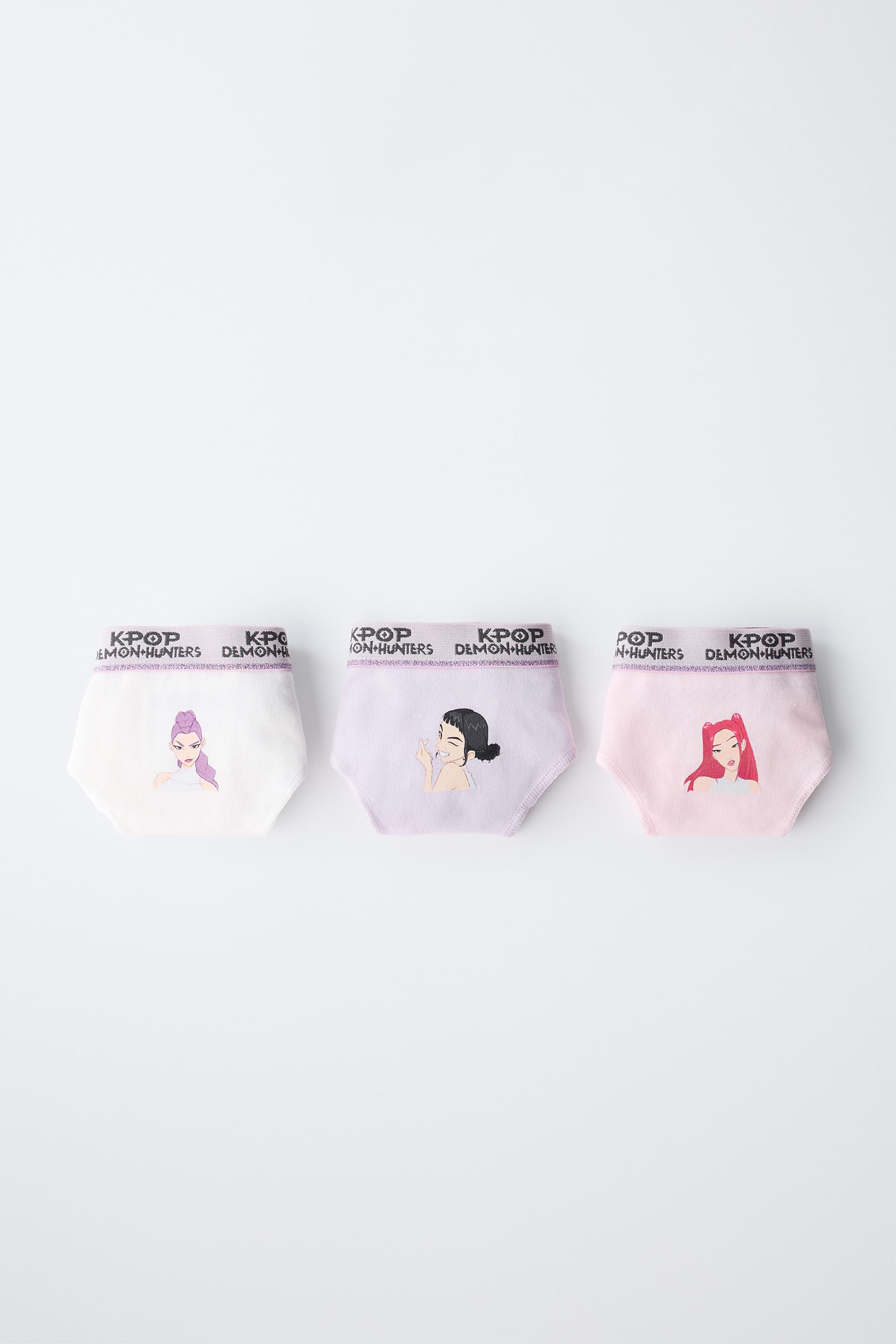 AGES 6-14 / THREE-PACK KPOP DEMON HUNTERS™ NETFLIX © UNDERWEAR