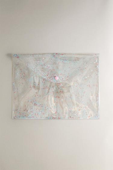 Zara CHILDREN'S GLITTER FOLDER - 多色 - 圖片 0