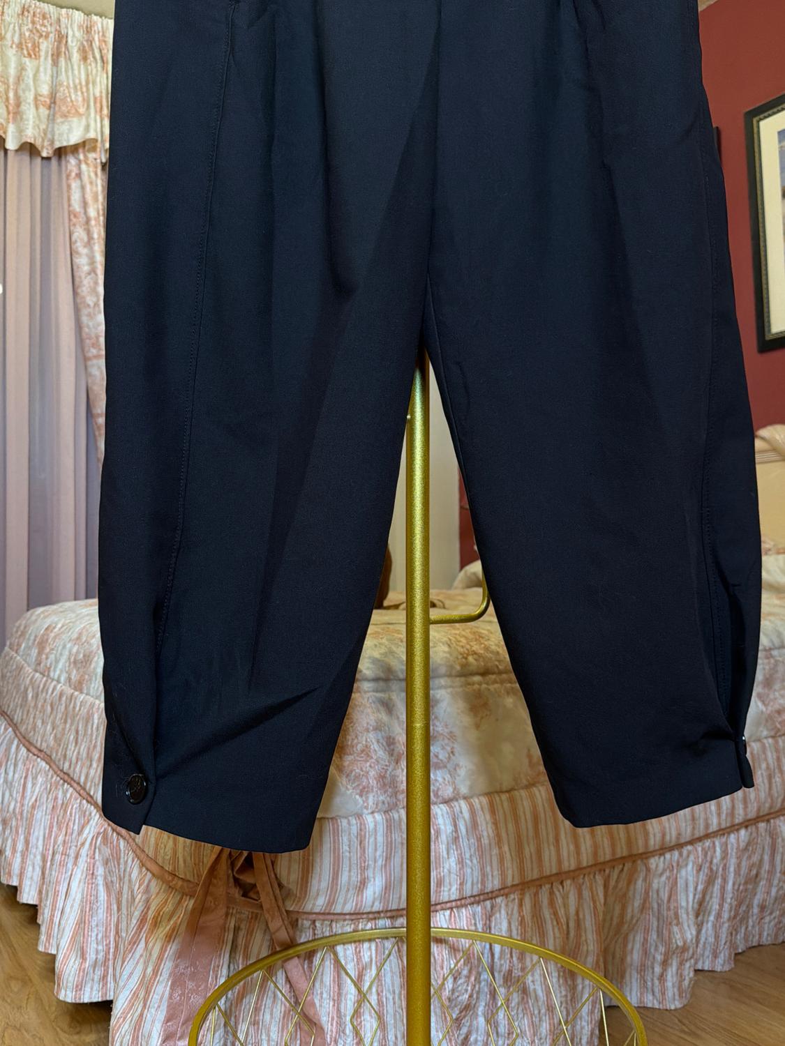 CARROT FIT TROUSERS WITH DARTS DETAIL - Image 2