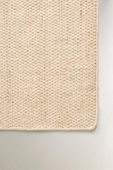 TAPIS JUTE TRESSÉ - Beige clair de Zara - Image 1