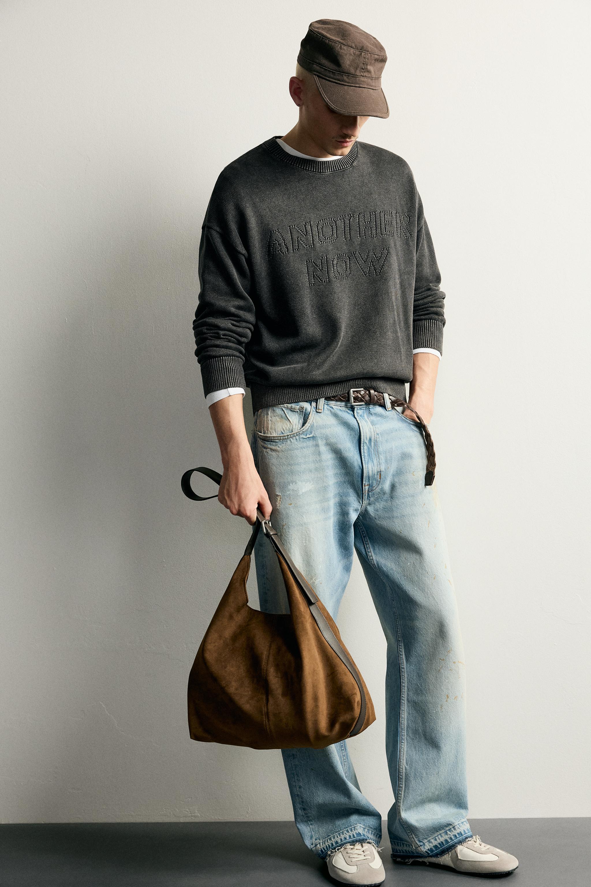 PULL À COUPE DÉCONTRACTÉE EN INTARSIA