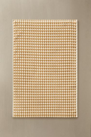 TOALHA DE PISO COM TEXTURA EM WAFFLE - Curry da Zara