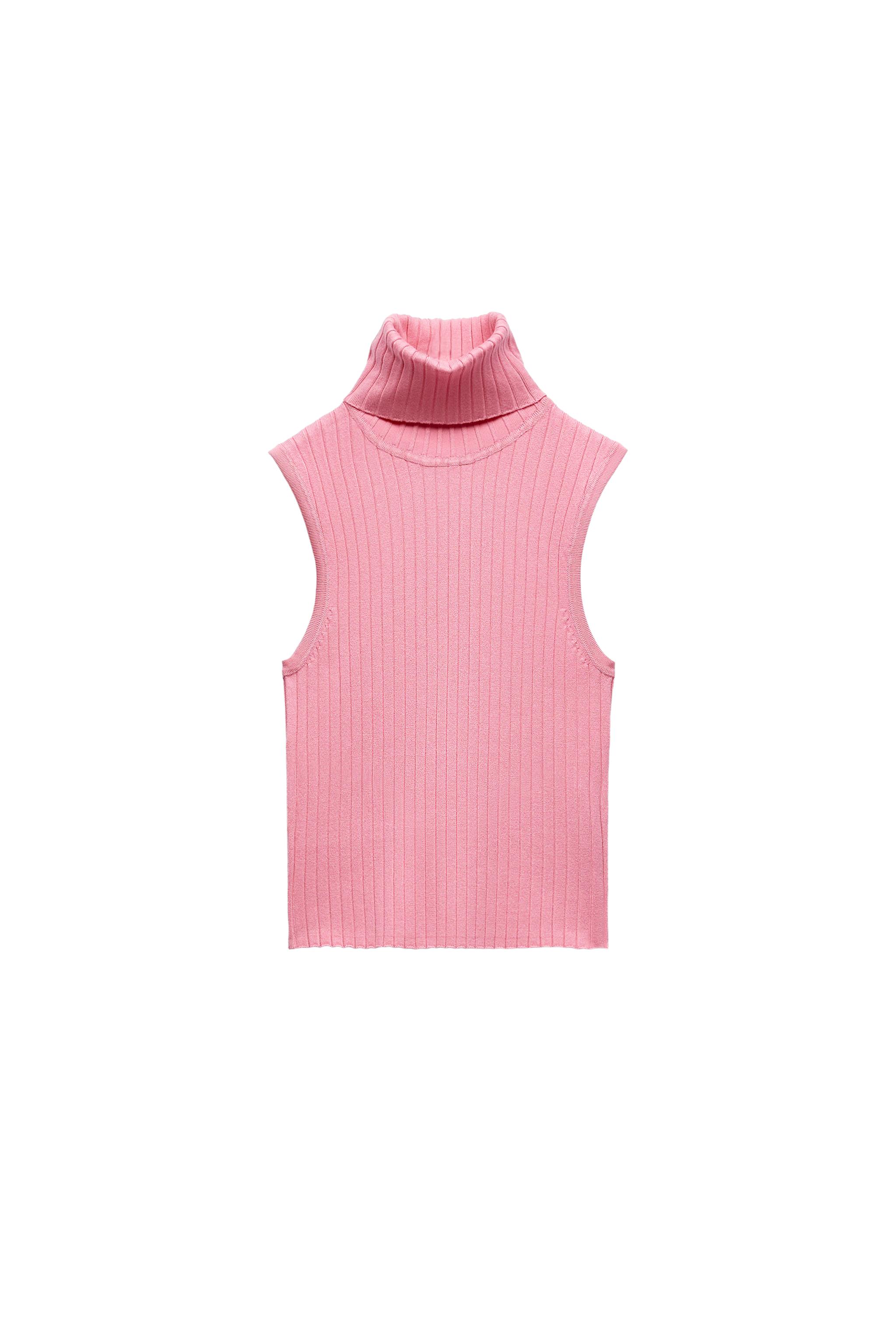 BASIC RIBBED KNIT TOP SECOND HAND | Zara Preowned
