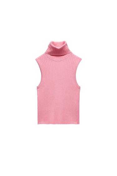 BASIC RIBBED KNIT TOP