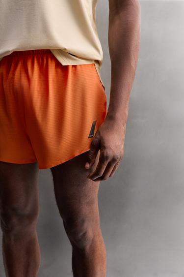 SHORT COURT RUNNING - Orange de Zara - Image 4