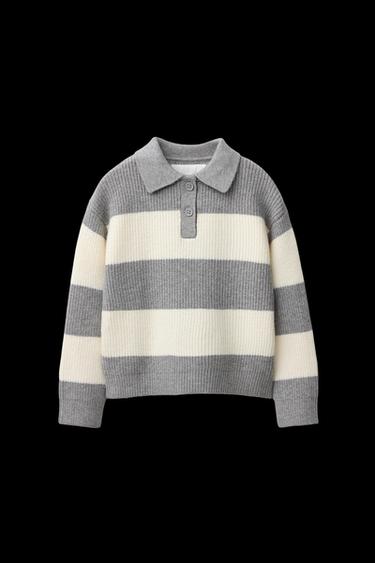 JERSEY POLO PUNTO RAYAS - Rayas de Zara