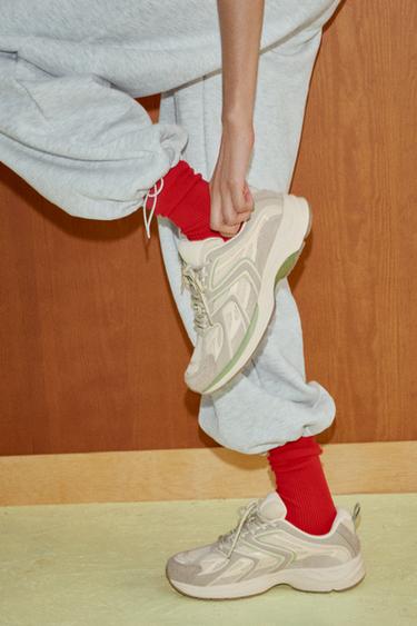 CONTRAST RUNNING TRAINERS - Multicoloured by Zara - Image 1