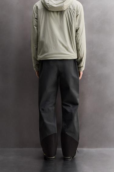 RECCO® WATERPROOF SKI SHELL TROUSERS - Green by Zara - Image 2