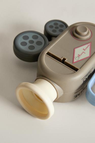 KIDS' MR. PÉREZ PROJECTOR TOY — Brown / Taupe 2