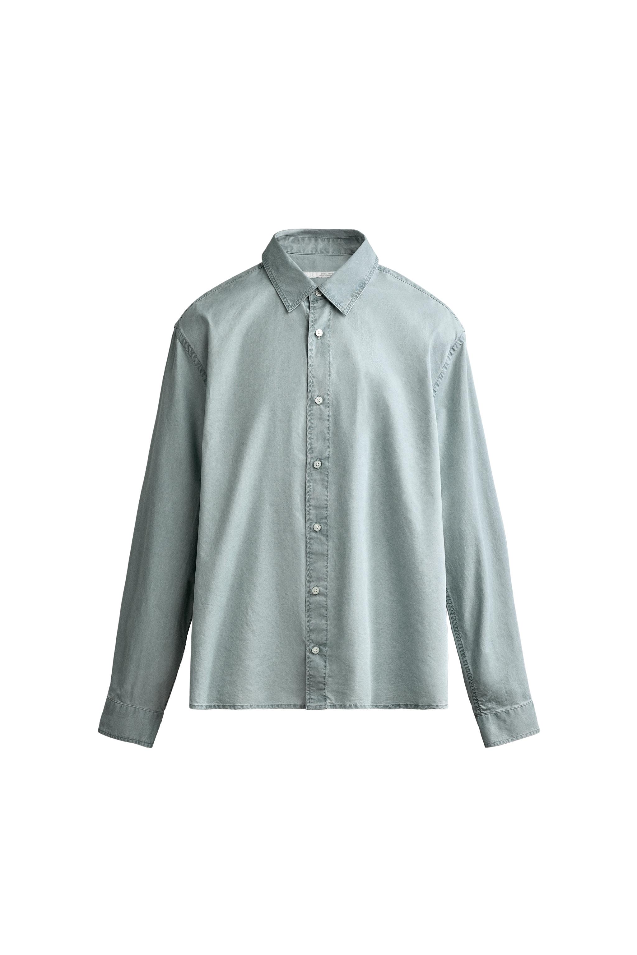 CAMISA RELAXED FIT LAVADA