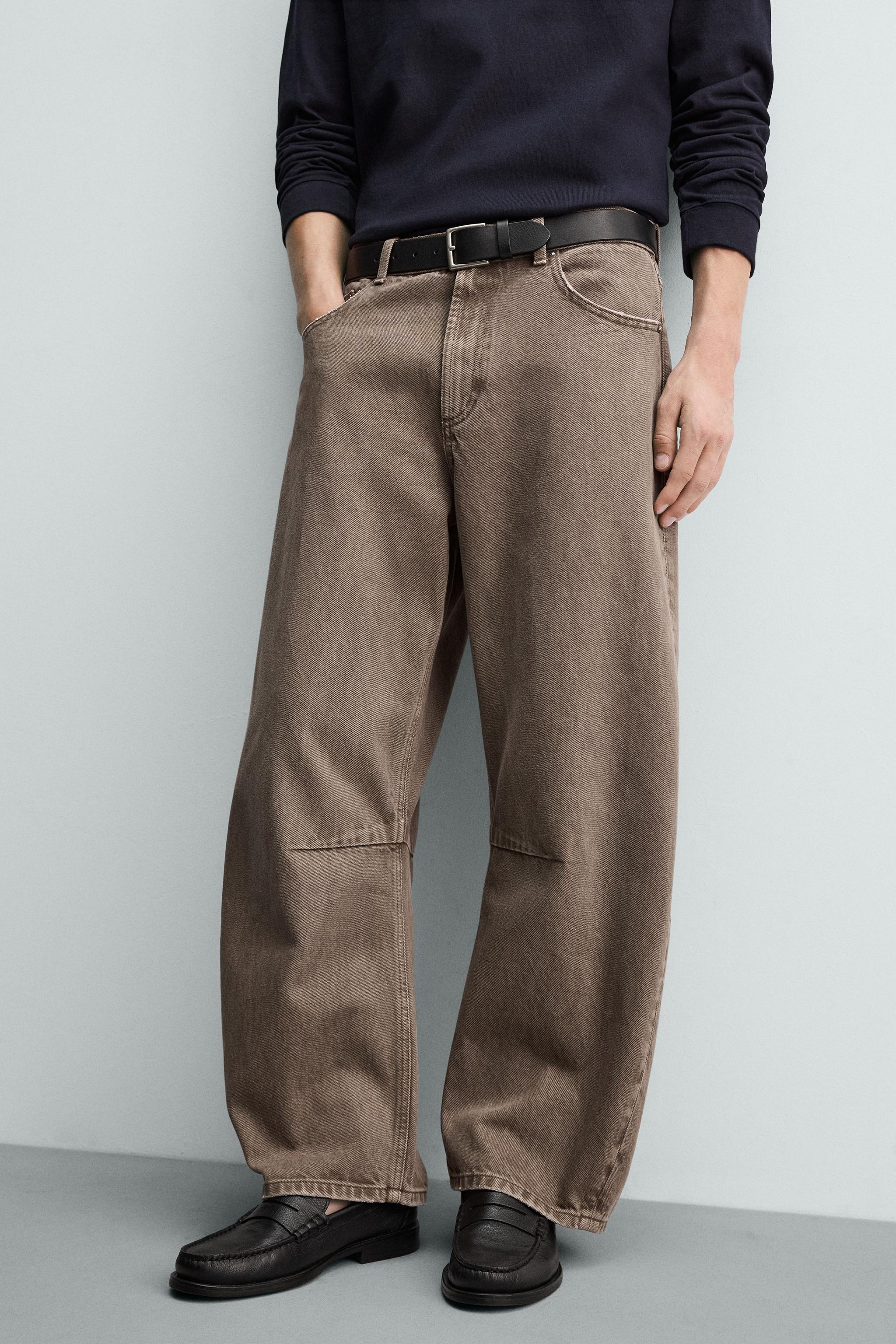 BARREL FIT PANTS