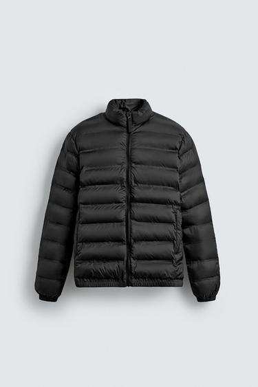 WATER-REPELLENT LIGHTWEIGHT PADDED JACKET - Black by Zara