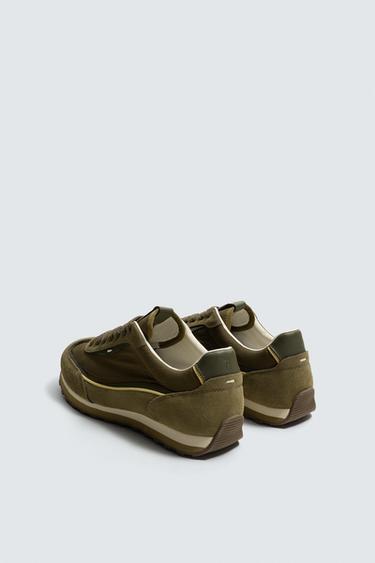 CASUAL TRAINERS - Sea green by Zara