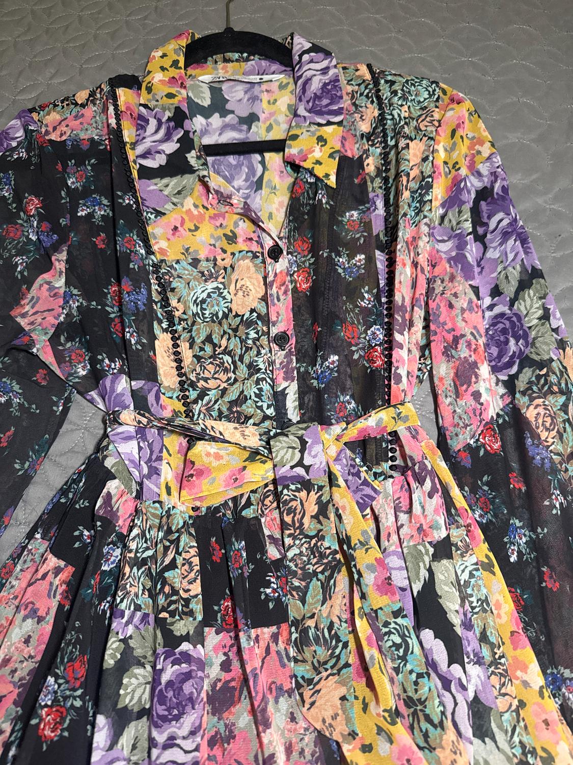 PRINTED SHORT DRESS - Image 2