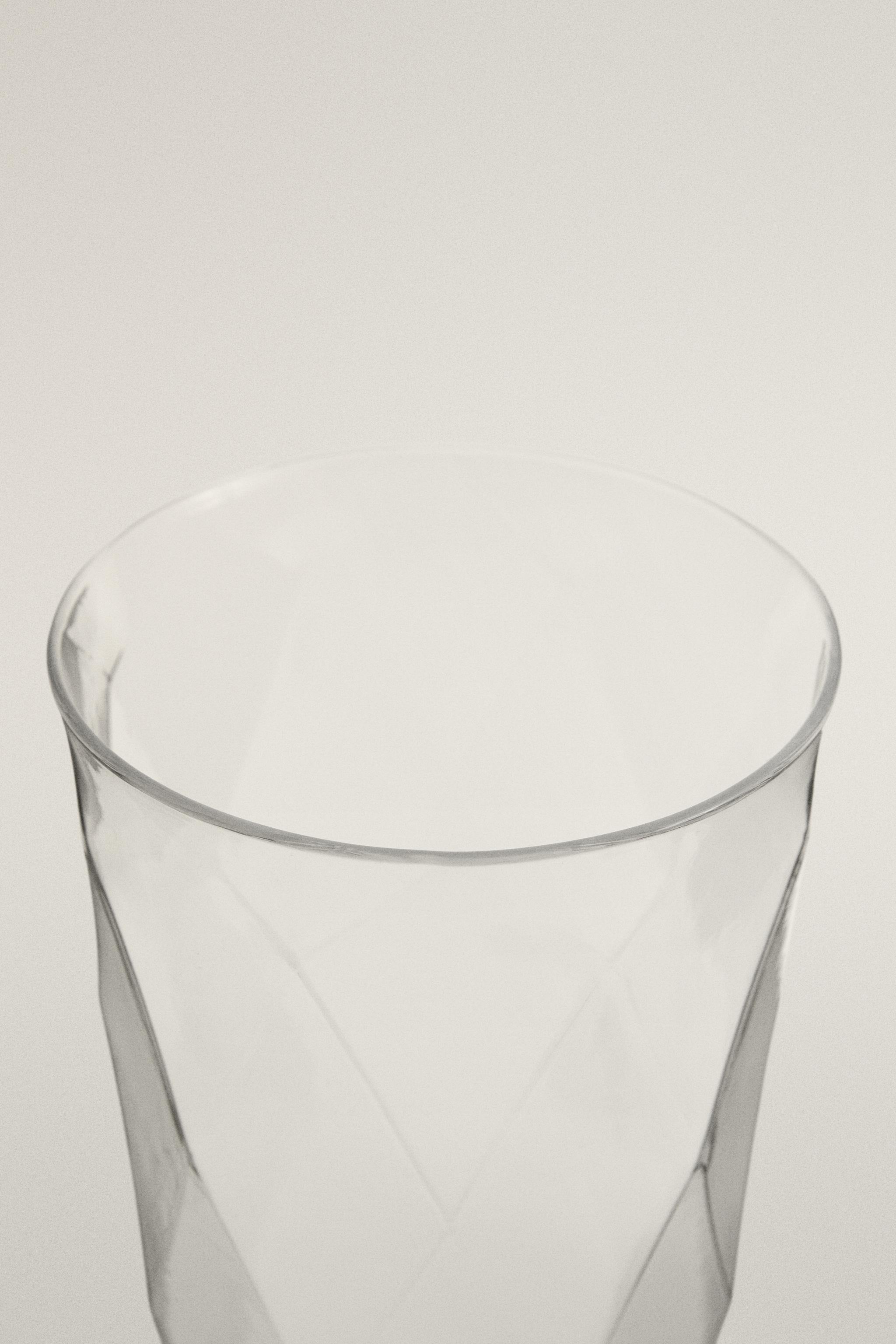 TALL DECORATIVE GLASS VASE