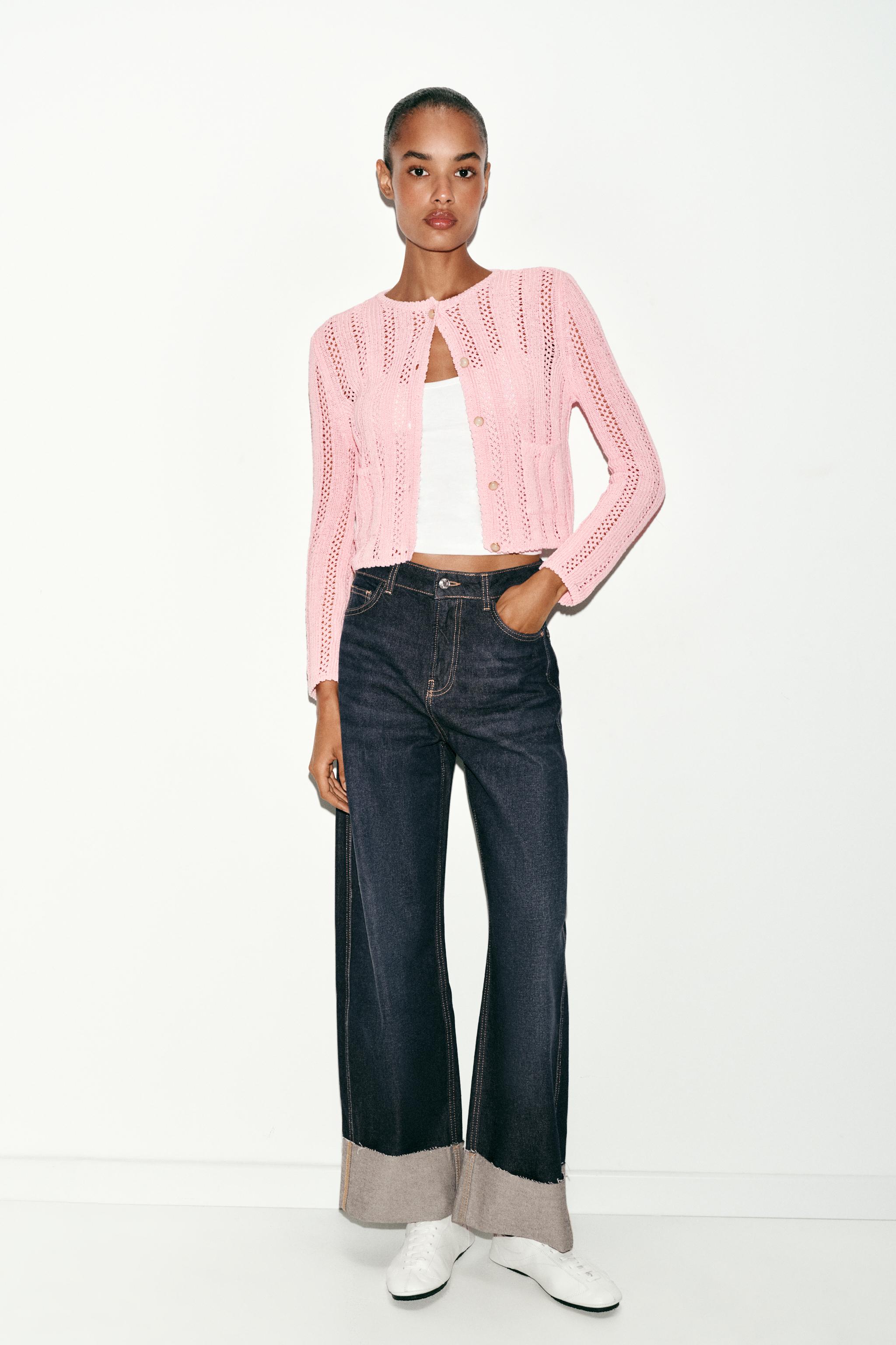GILET EN MAILLE POINTELLE