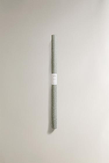 글리터 크리스마스 선물 포장지 - Zara의 라이트 그린 - 이미지 0