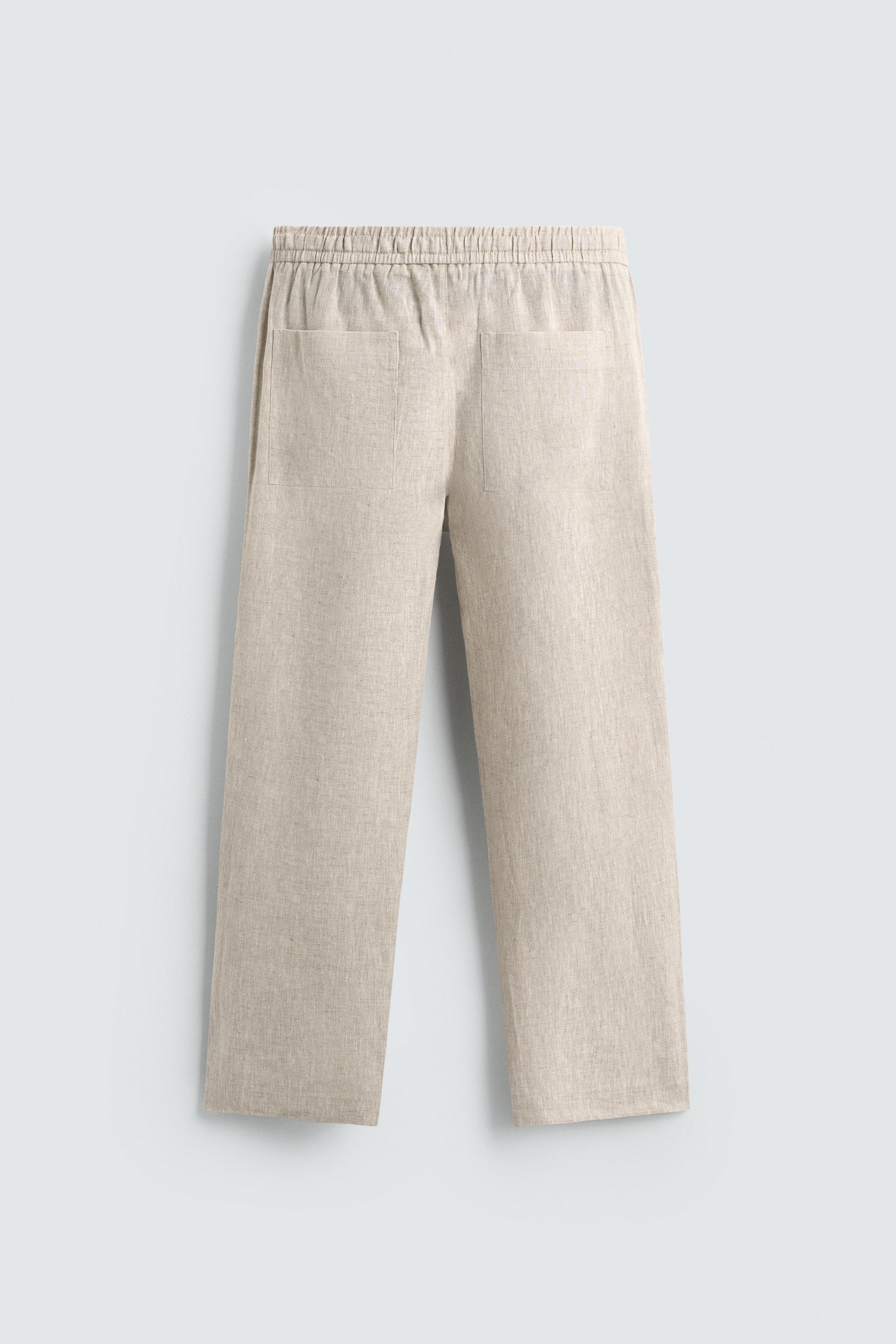 PANTALON RELAXED FIT 100% LIN