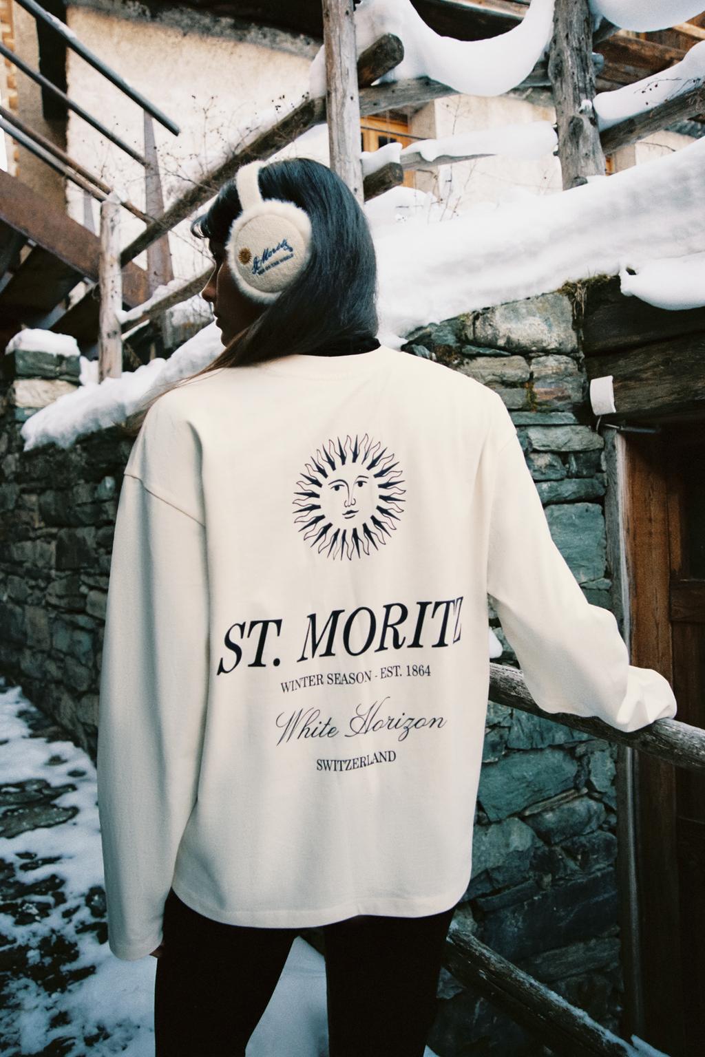 ST. MORITZ LONG SLEEVE T-SHIRT