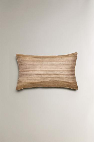 HOUSSE DE COUSSIN SOIE - Beige clair de Zara - Image 2