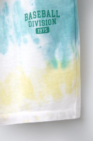 TIE-DYE JOGGING BERMUDA SHORTS - Multicoloured by Zara - Image 3