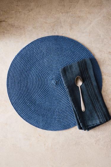 MANTEL INDIVIDUAL PAPEL (PACK 2) - Azul de Zara