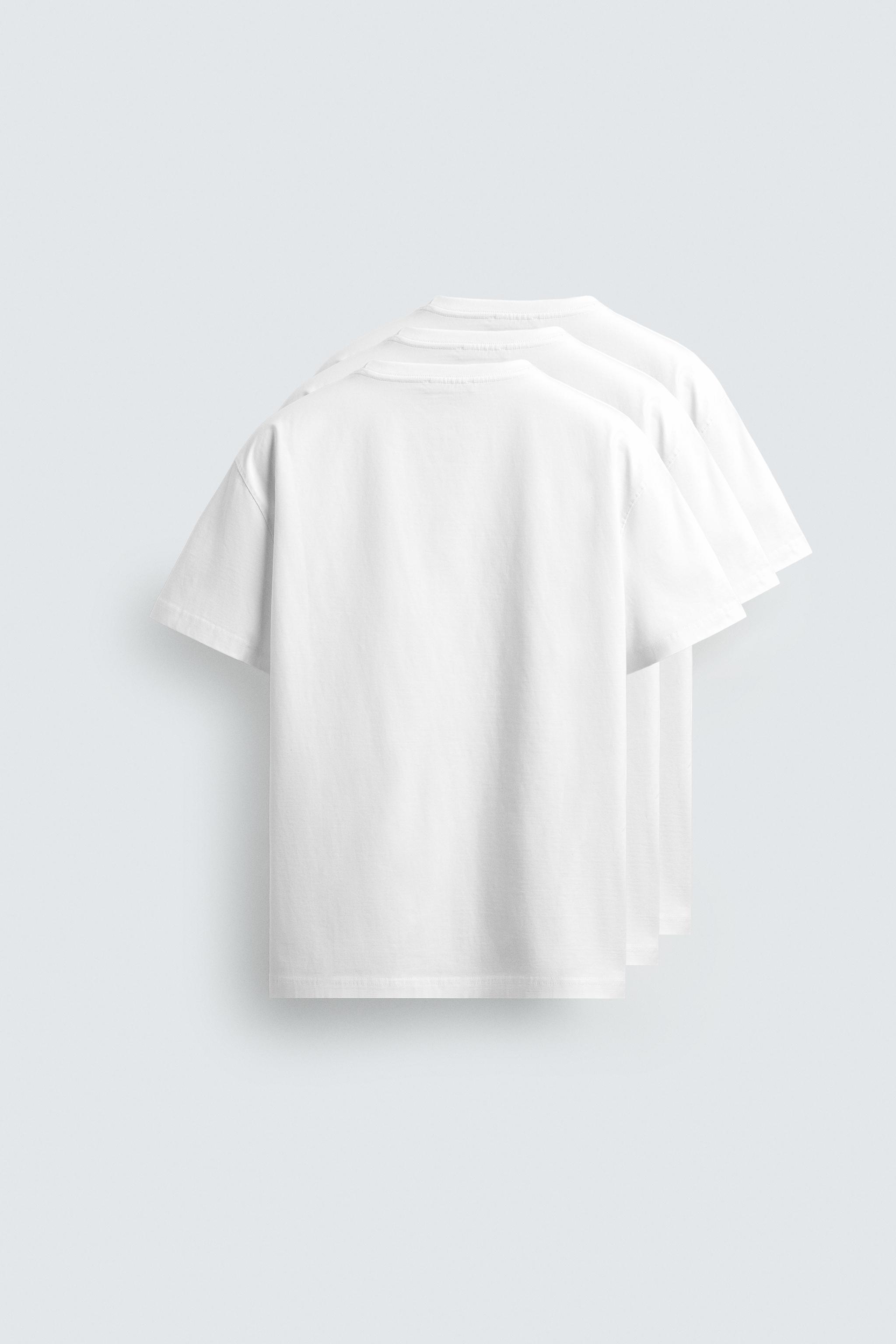 LOT DE 3 T-SHIRTS BASIQUES MEDIUM WEIGHT /02
