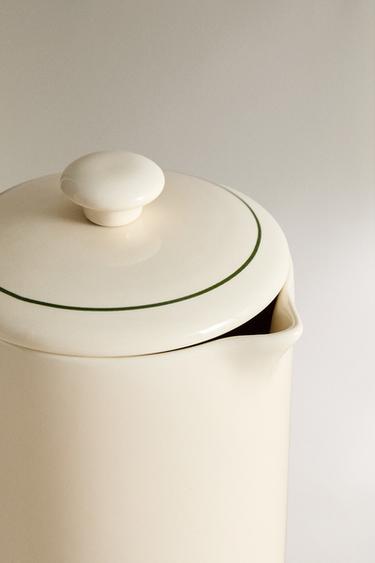 CAFÉTIÈRE À PISTON - Blanc / Vert de Zara - Image 2