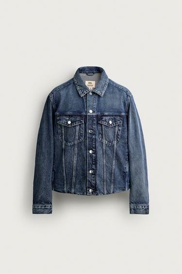TANAKA NY TYO LTD.© 2026 TANAKA TRUCKER DENIM JACKET - Mid-blue by Zara