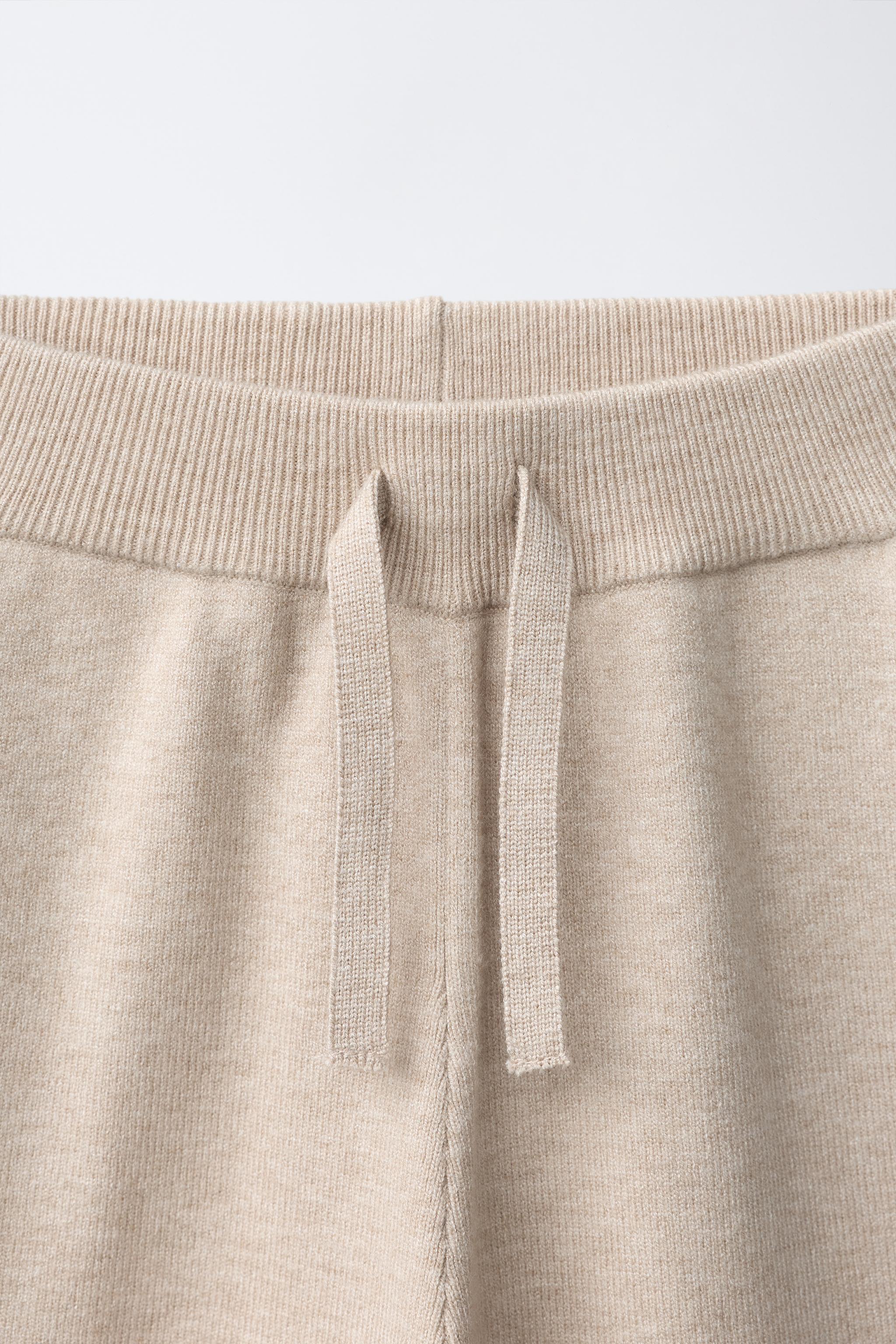 Детские брюки Zara BALLOON KNIT PANTS — фото 3