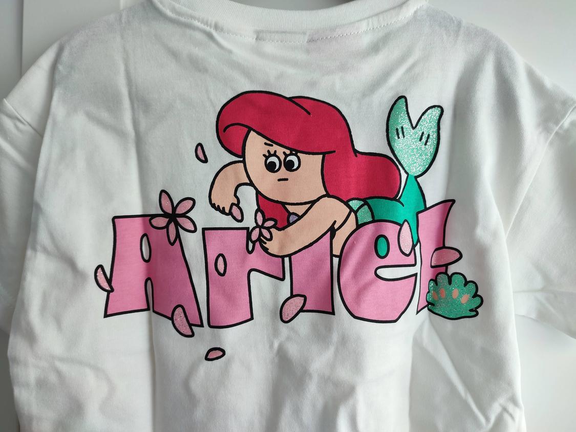 ARIEL PRINCESSES © DISNEY PRINTED T-SHIRT - Image 5