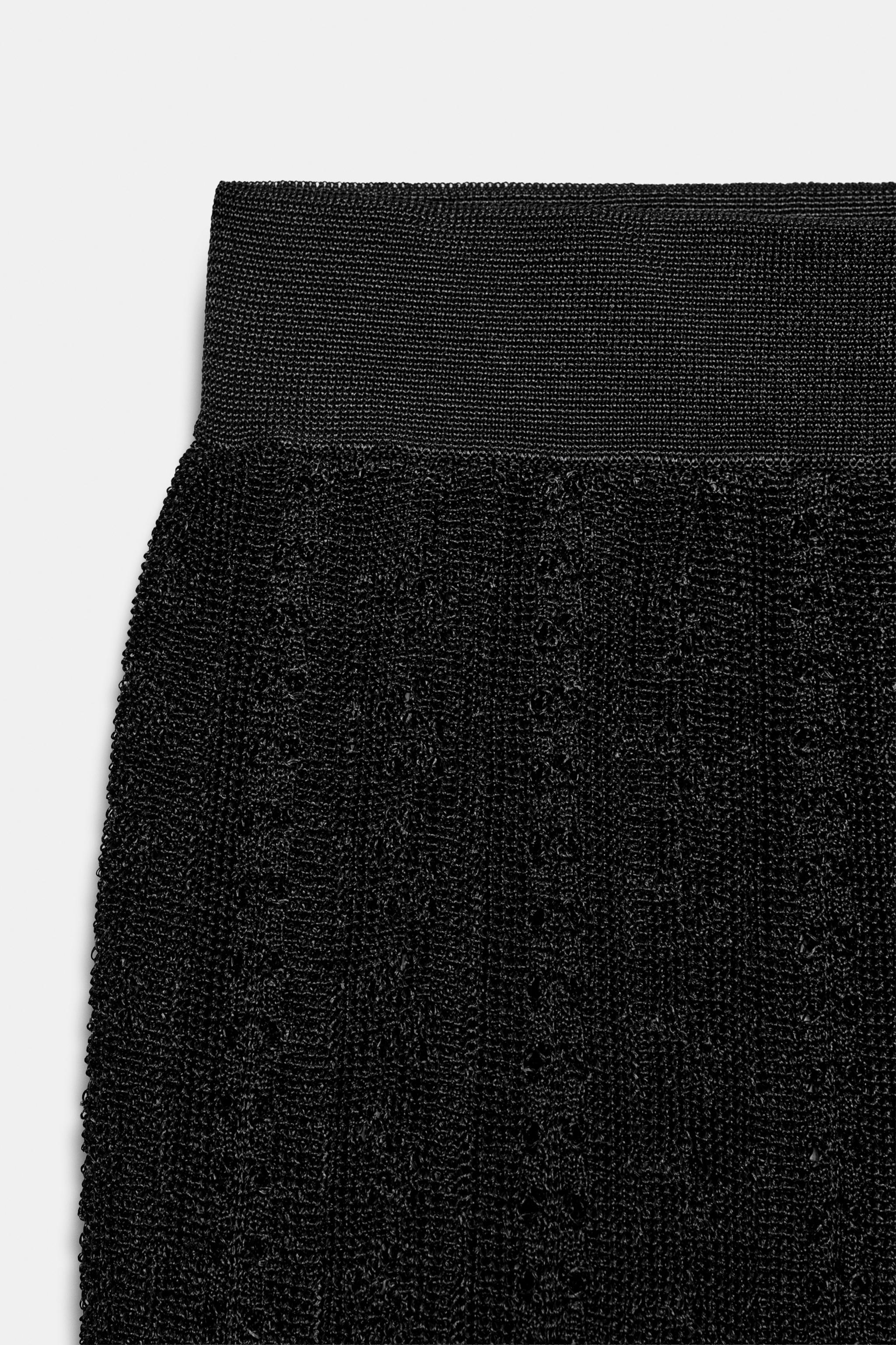 PANTALON BOUFFANT EN MAILLE POINTELLE