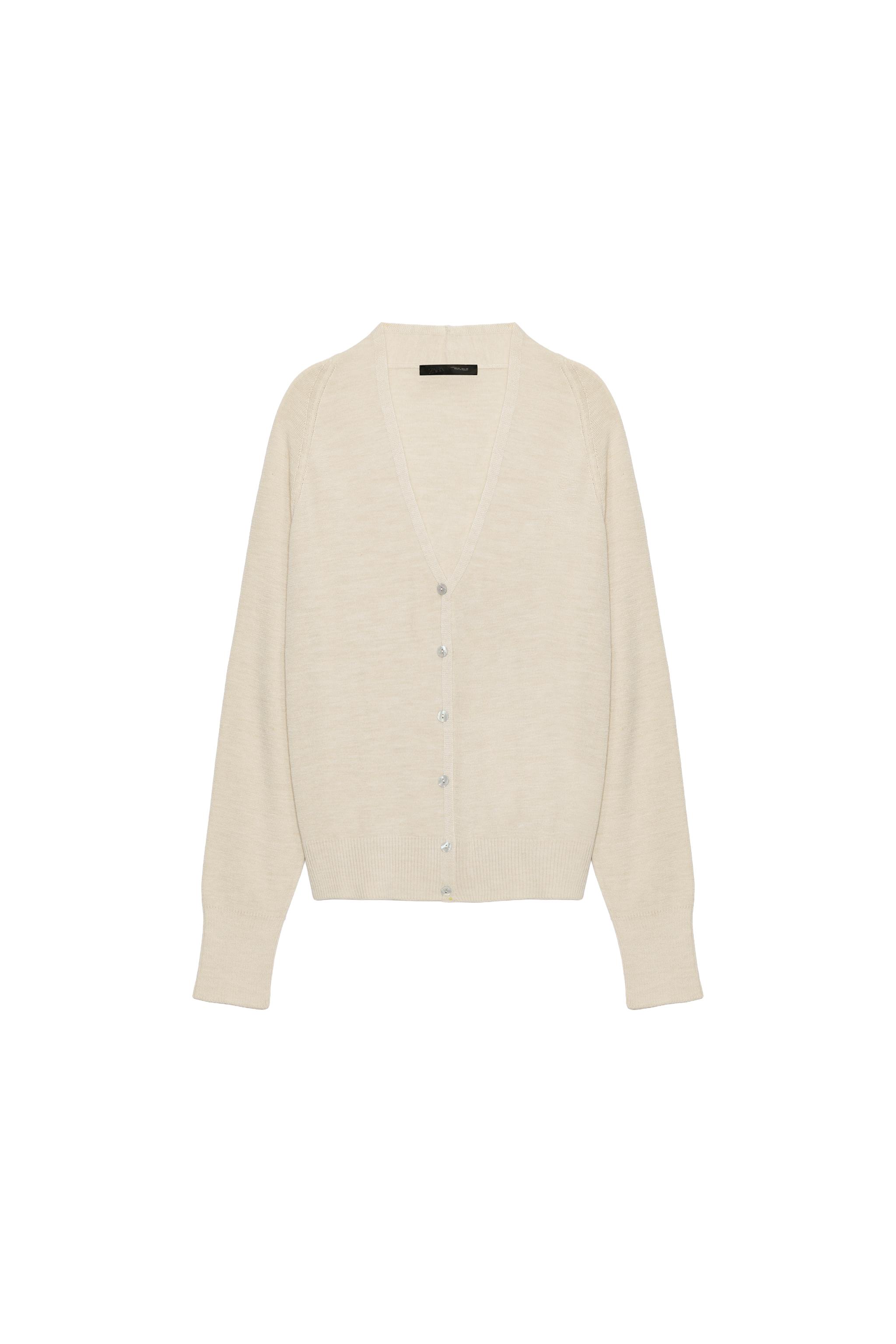 CHAQUETA PUNTO ESCOTE PICO