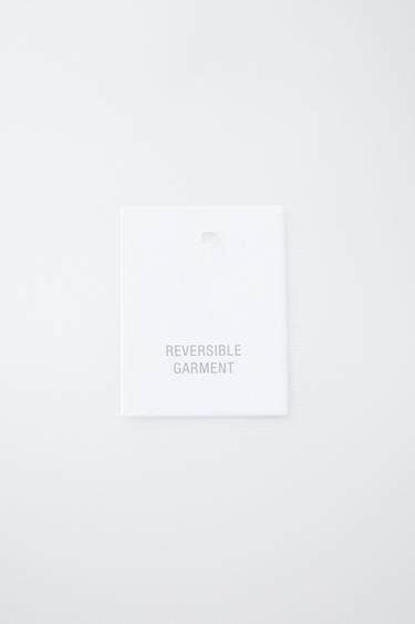 VESTE RÉVERSIBLE ET DÉPERLANTE À CARREAUX BENSIMON ® X ZARA - Bleu marine de Zara - Image 10