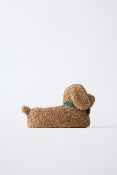 PUPPY SLIPPERS - Brown by Zara
