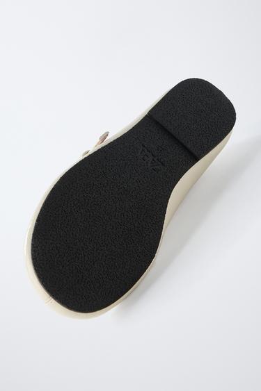 BALLERINES VERNIES - Blanc écru de Zara - Image 5