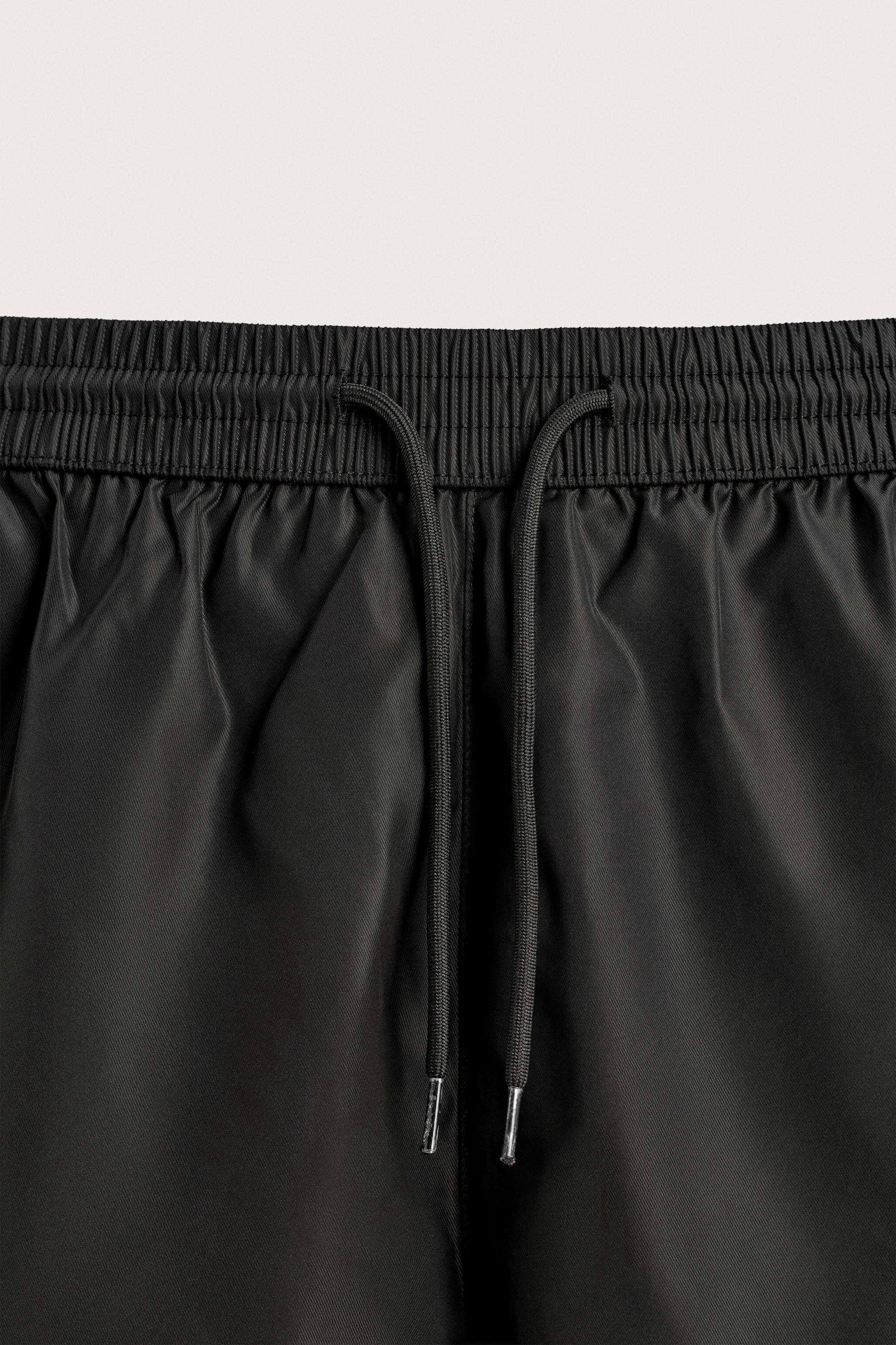 AARON LEVINE X ZARA MID-LENGTH SWIM SHORTS