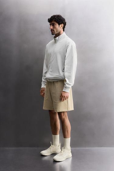 SHORT DE JOGGING HEAVYWEIGHT 9" - Sable de Zara - Image 3