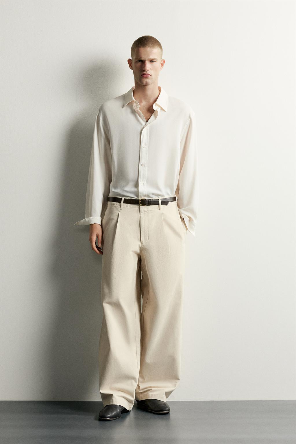 RELAXED FIT FLOWING SHIRT
