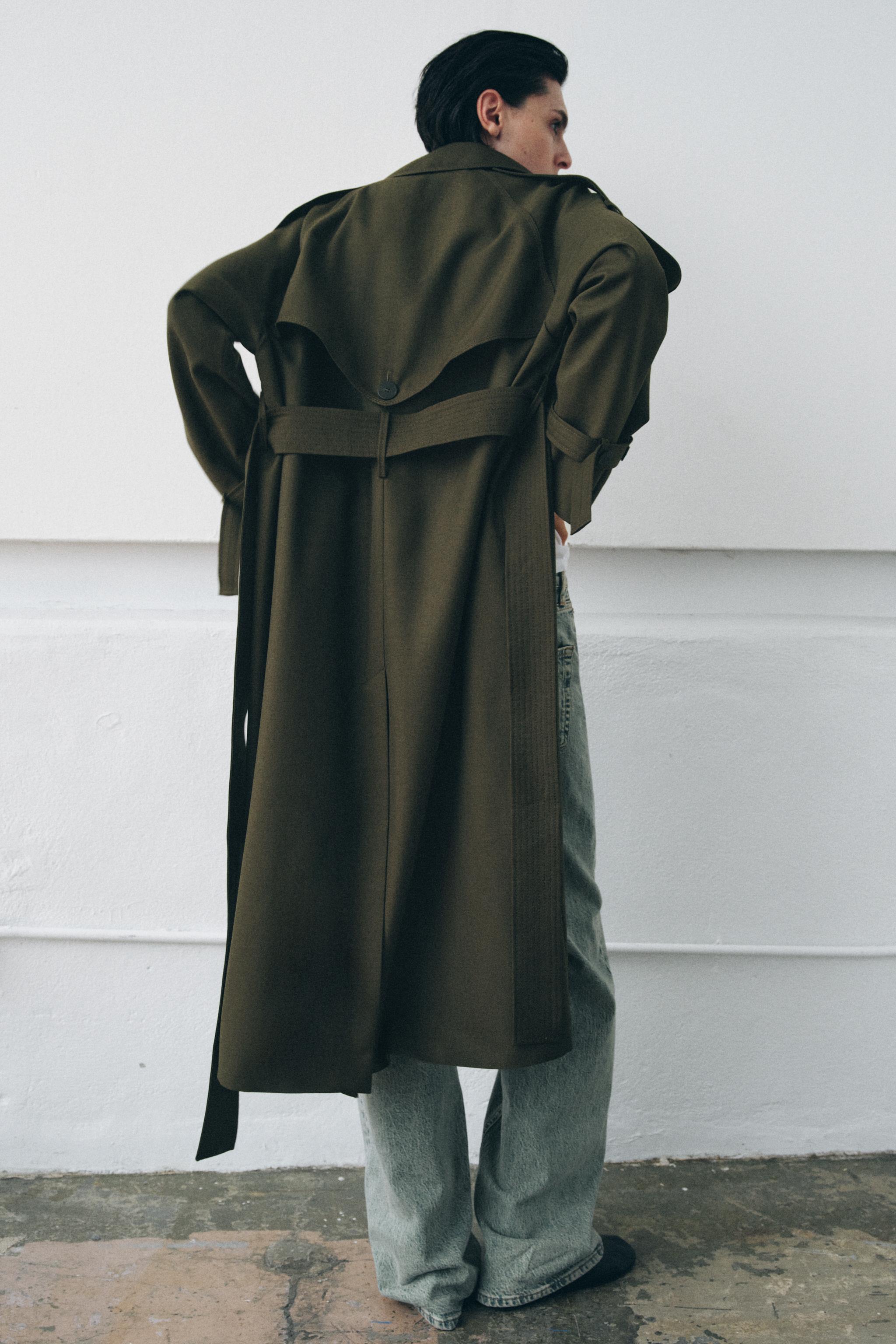 OVERSIZED ZW COLLECTION LIMITED EDITION TRENCH COAT