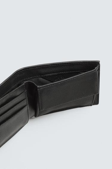 PORTEFEUILLE TEXTURÉ - Noir de Zara - Image 3