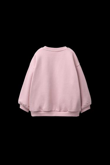 HEART POCKET SWEATSHIRT - Pink by Zara