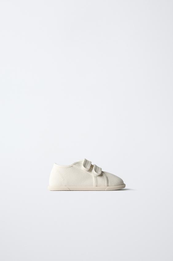 BAMBA ALGODÓN BAREFOOT Blanco Crudo ZARA Chile