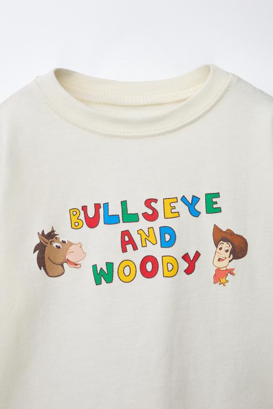 T-SHIRT IMPRIMÉ TOY STORY © DISNEY PIXAR - Blanc cassé de Zara - Image 2
