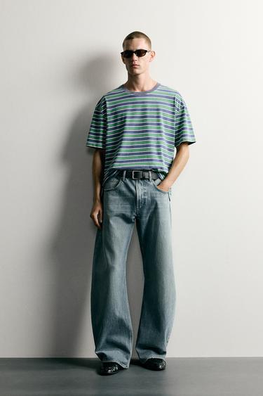 BALLOON FIT JEANS - Faded blue by Zara